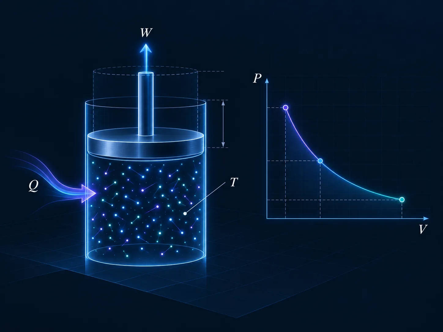 Thermodynamics visual for AP Physics 2
